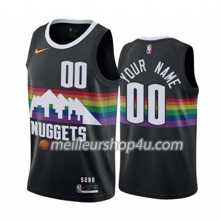 Maillot Basket Homme Denver Nuggets Personnalisé 2019-20 Nike City Edition Swingman